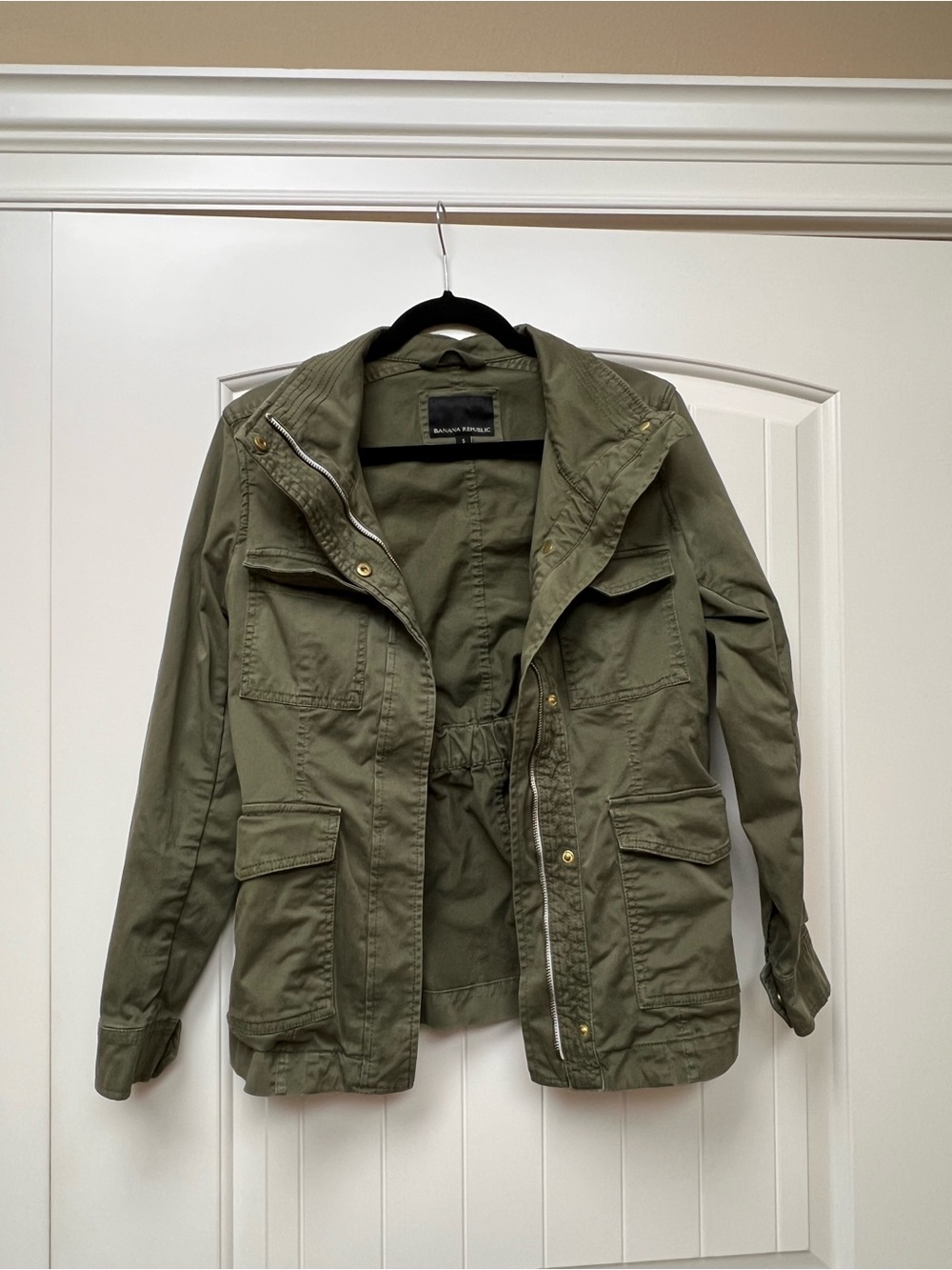 Banana Republic Military Green Utility Jacket - S